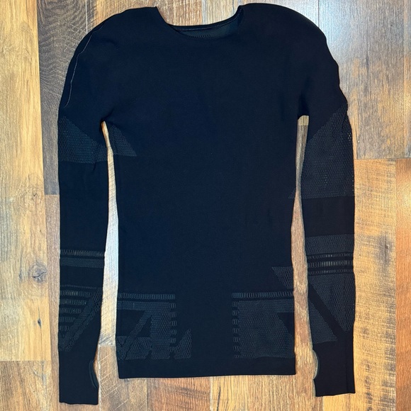 Sweaty Betty Union Jack Seamless Top w/ Cutouts Size S/M - Picture 4 of 6